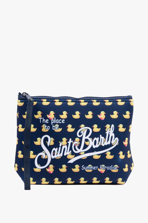 Saint Barth Pochette Aline Paperelle Unisex Blu