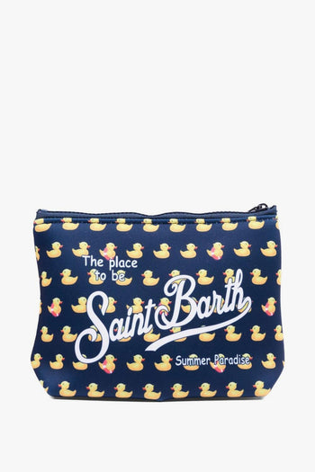 Saint Barth Pochette Aline Paperelle Unisex Blu - 3
