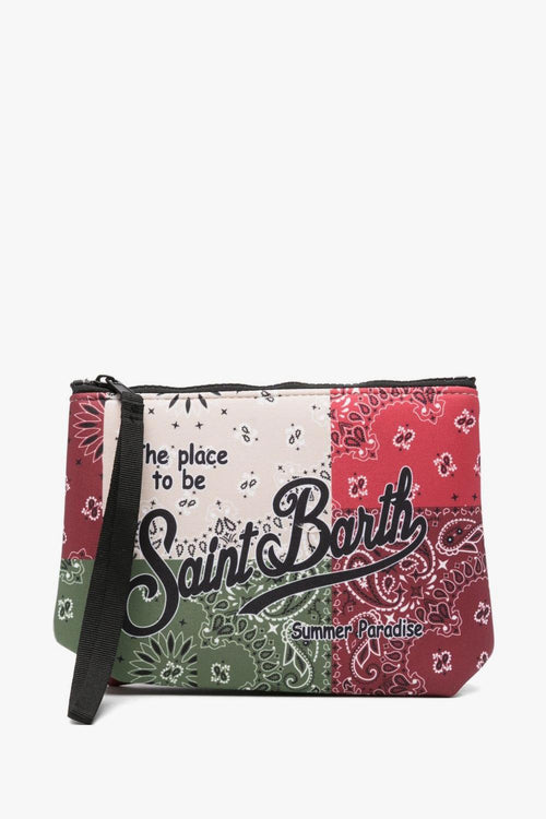 Saint Barth Pochette Aline Bandana Unisex Multicolor