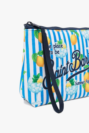 Saint Barth Pochette Aline Gin Tonic Lemon Unisex Celeste - 2