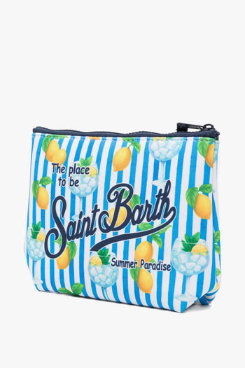 Saint Barth Pochette Aline Gin Tonic Lemon Unisex Celeste - 3