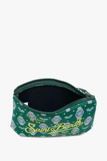 Saint Barth Pochette Aline Tennis Clock Unisex Verde - 4