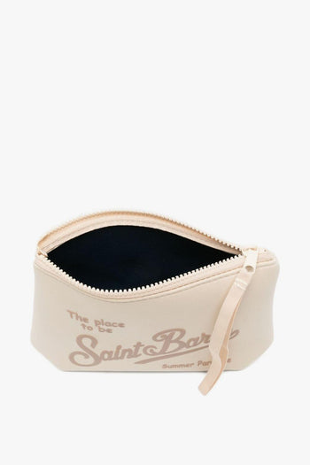 Saint Barth Pochette Aline Unisex Beige - 2