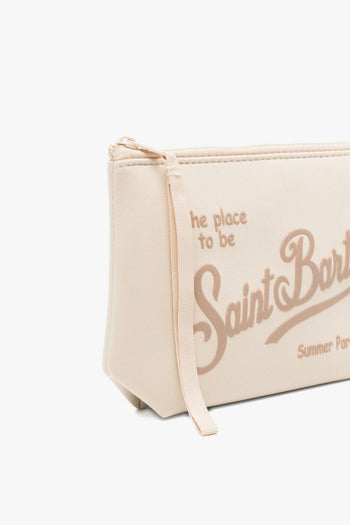 Saint Barth Pochette Aline Unisex Beige - 3
