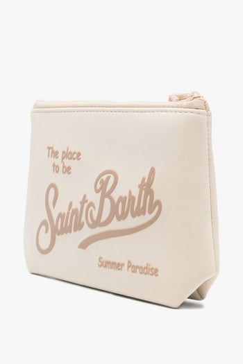 Saint Barth Pochette Aline Unisex Beige - 4