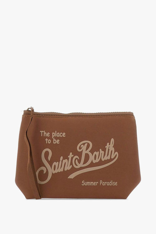 Saint Barth Pochette Aline Unisex Marrone