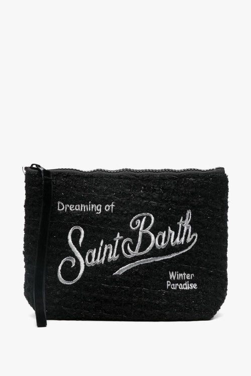 Saint Barth Pochette Nero Donna Aline