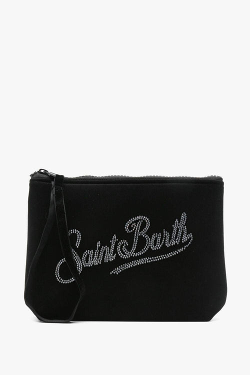 Saint Barth Pochette Nero Donna Aline Velluto