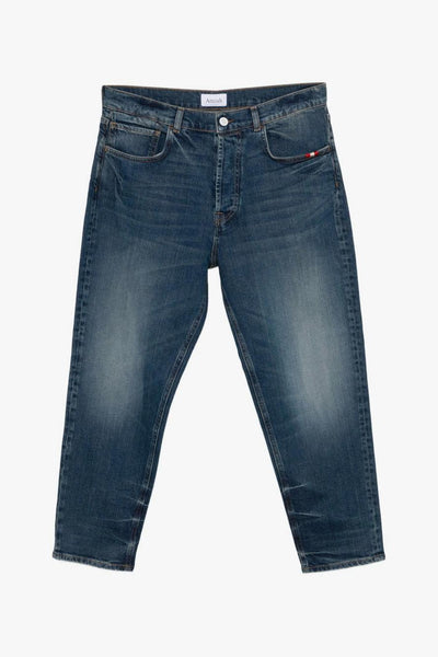Jeans Blu Uomo Cinque Tasche