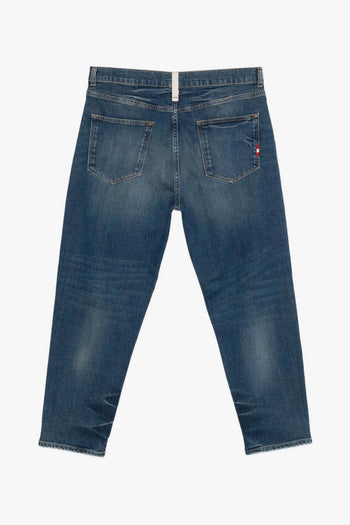 Jeans Blu Uomo Cinque Tasche - 2