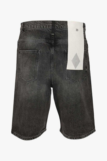 Jeans Bermuda Uomo Nero - 2