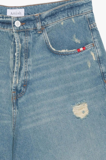 Jeans Bermuda Uomo Chiaro - 3