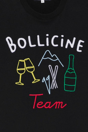 Saint Barth T-Shirt Blu Uomo Bollicine - 3