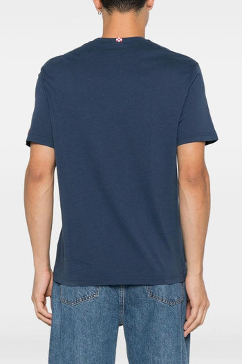Saint Barth T-Shirt Blu Uomo Vacanze di Natale - 4