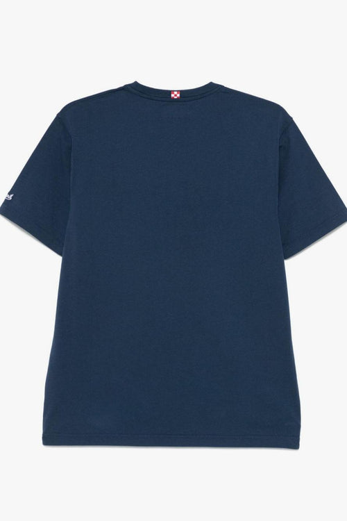 Saint Barth T-shirt Blu Uomo Stampa Padel Club - 2