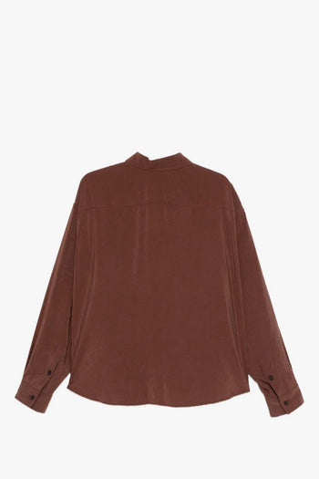 Giacca-Camicia Taschino Uomo Marrone - 2