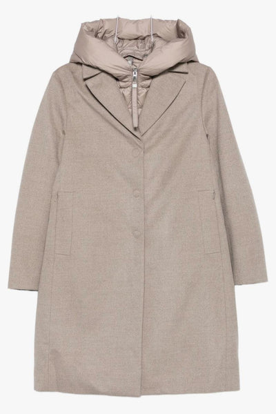 Cappotto Marrone Donna