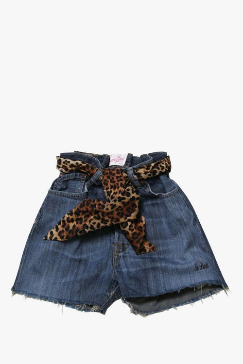Saint Barth Short Arizona Denim Donna Blu