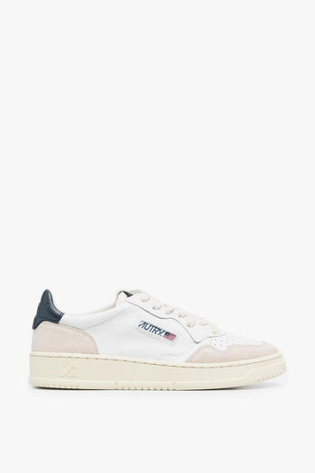 Medalist Scarpa Bianco-Beige-Blu Uomo - 5
