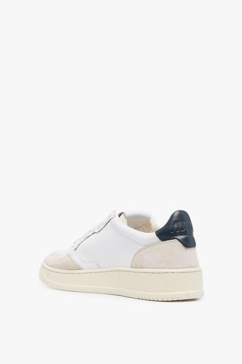 Medalist Scarpa Bianco-Beige-Blu Uomo - 7