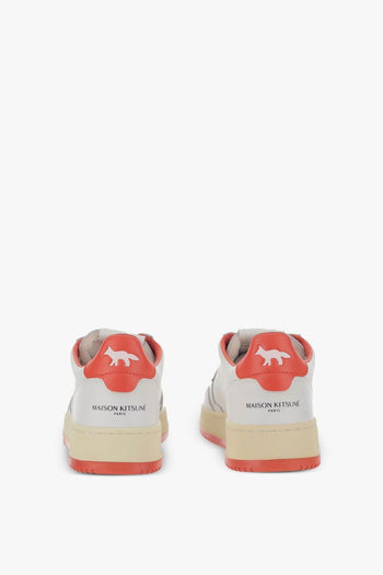 x Maison Kitsuné Medalist Uomo Scarpa Bianco-Rosso - 5