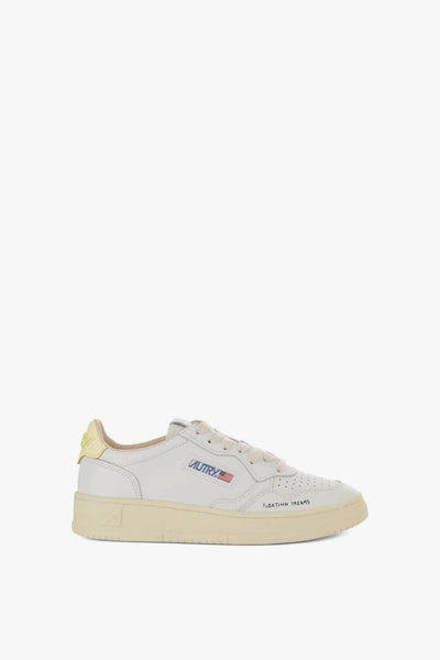 Medalist Donna Sneakers Bianco/Limone