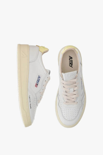Medalist Donna Sneakers Bianco/Limone - 2