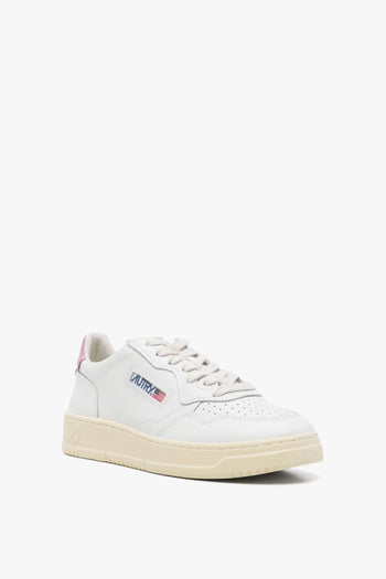 Medalist Donna Scarpa Bianco-Rosa - 4