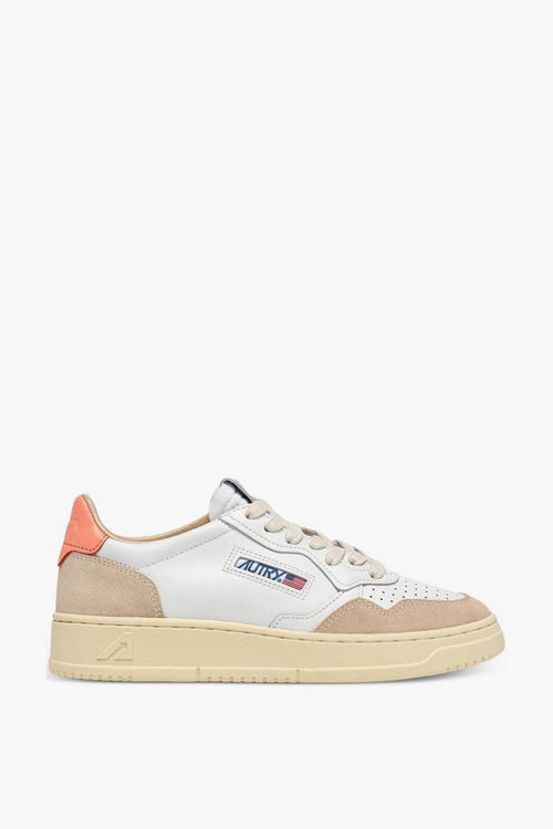 Medalist Donna Sneakers Bianco/Beige/Arancione