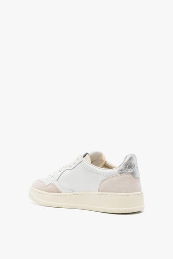 Medalist Donna Sneakers Bianco-Beige-Argento - 2