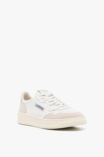 Medalist Donna Sneakers Bianco-Beige-Argento - 3