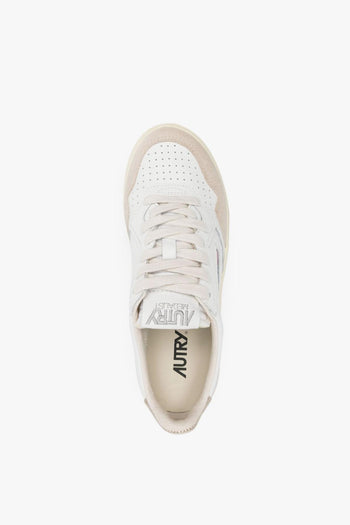 Medalist Sneakers Bianco-Beige-Oro Donna - 2