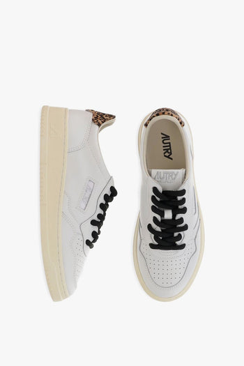 Medalist Donna Sneakers Bianco/Animalier - 3