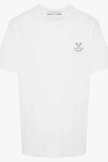 T-shirt Bianco Uomo Stampa Logo - 5