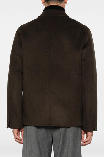 Giacca Marrone Uomo con Bottoni - 3