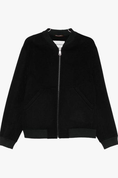 Giacca Nero Uomo con Zip