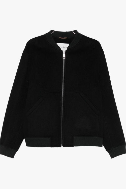 Giacca Nero Uomo con Zip