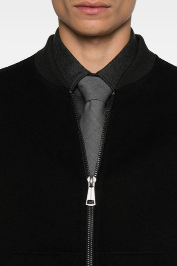 Giacca Nero Uomo con Zip - 2