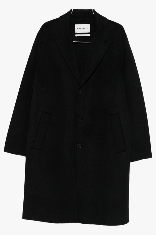 Cappotto Nero Uomo