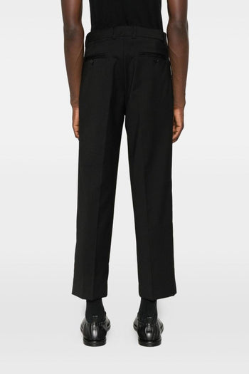 Pantalone Nero Uomo con Pinces - 5