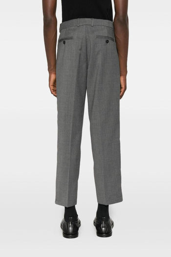 Pantalone Grigio Uomo Dritto - 4