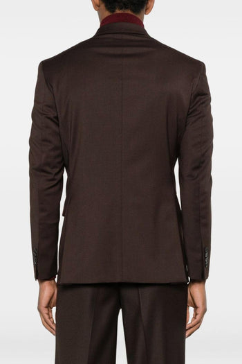 Giacca Marrone Uomo Doppiopetto - 3