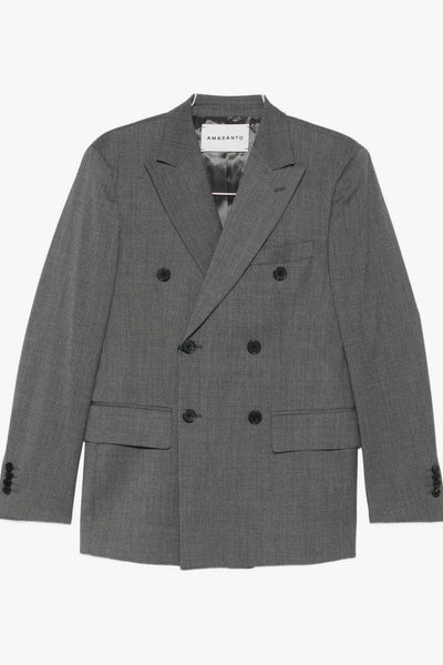 Giacca Grigio Uomo Doppiopetto