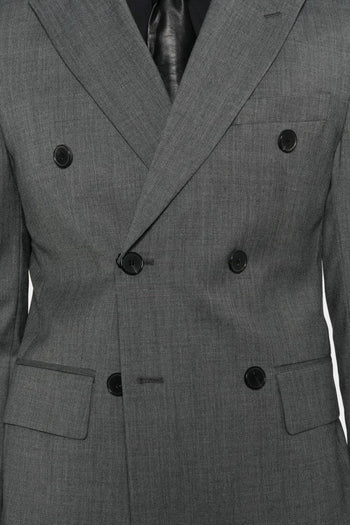 Giacca Grigio Uomo Doppiopetto - 5