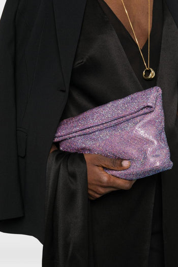 Borsa Strass Donna Viola - 5