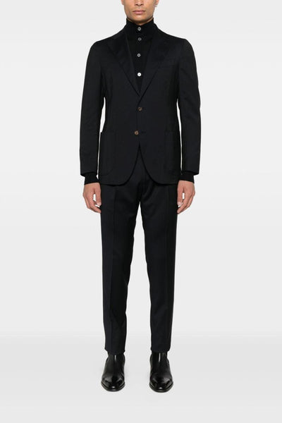 Cardigan Blu Uomo con Bottoni