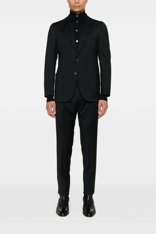 Cardigan Blu Uomo con Bottoni