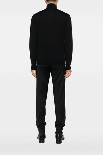 Cardigan Blu Uomo con Bottoni - 3