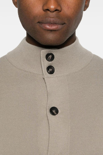 Cardigan Grigio Uomo con Tasche - 4