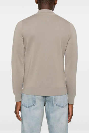 Cardigan Grigio Uomo con Tasche - 3